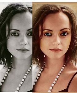 Colorisation - Christina Ricci